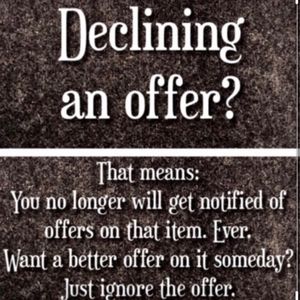 Keep your options open!